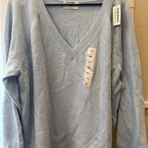 Old Navy Sky Blue Knit Sweater XL